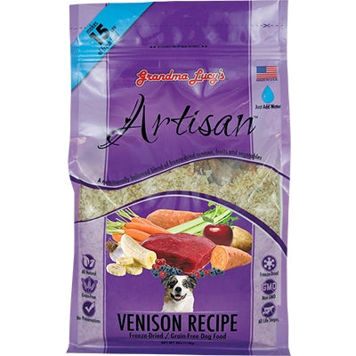 GRANDMA LUCYS DOG ARTISIAN GRAIN FREE VENISON