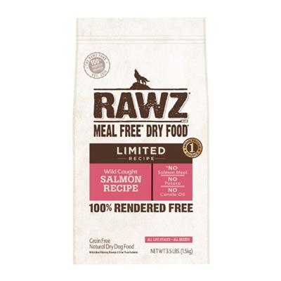 Rawz Dog LID Salmon 3.5LbWild Caught Salmon Dog Food RecipeNo Salmon MealNo PotatoNo Canola OilNo GrainNo Chicken FatMinimally Processed For The Health Of Your Pet.Made With.