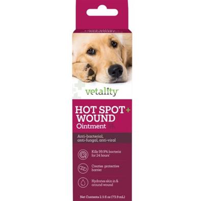 Vetality Hot Spot & Wound Ointment For Pets 2.5oz.