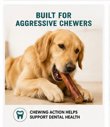 The Doctor’s Dog™ Monster Bully Chews | Single-Ingredient Beef Pizzle Dog Treats