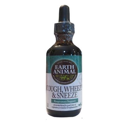 Earth Animal Cough and Wheeze Dog Supplement 2oz