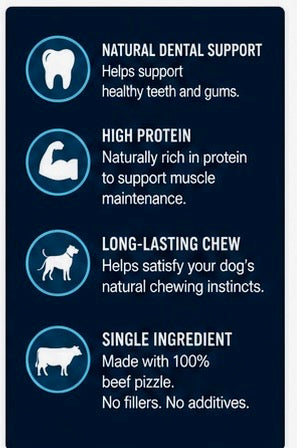 The Doctor’s Dog™  Bully Chew Sticks – Low Odor Chews – 12” – 10 oz