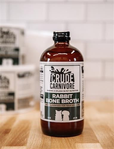 16oz Rabbit Bone Broth - Case